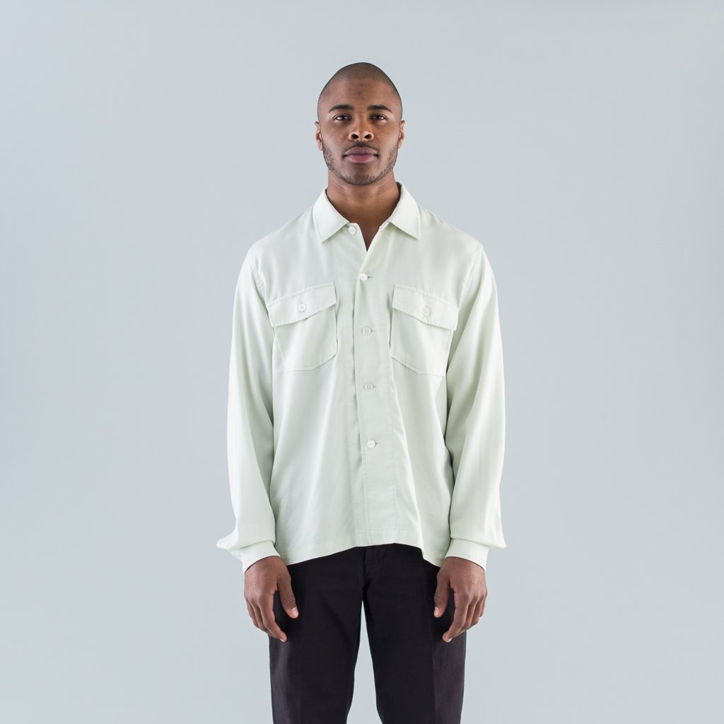 CHAMOIS SHIRT - TRANSLUCENT DIRT WHITE